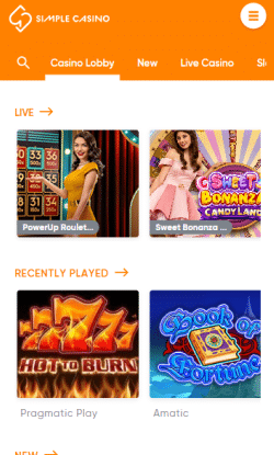 mobile app